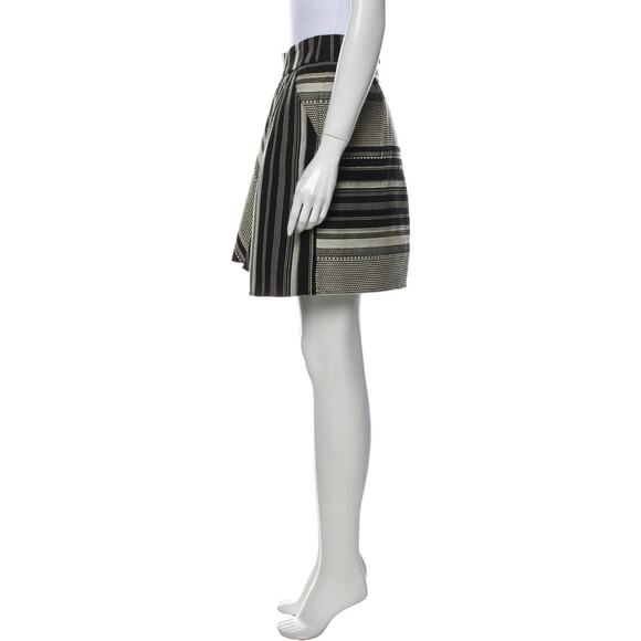 Marissa Webb Striped Knee-Length Skirt - XS - Picture 2 of 3